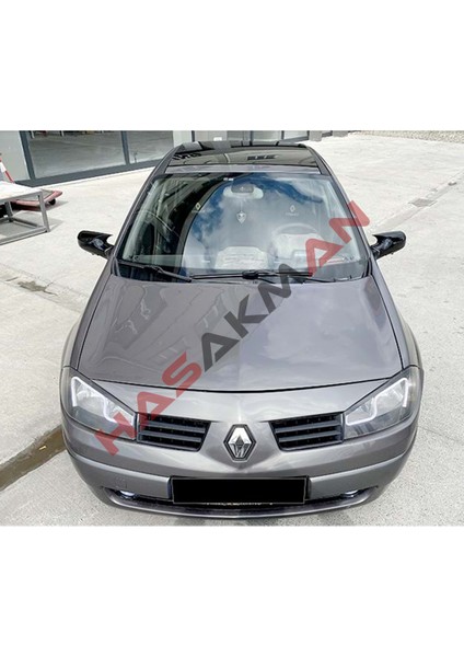 Renault Megane 2 Batman Yarasa Ayna Kapağı Piano Black 2002 2003 2004 2005 2006 2007 2008 2009