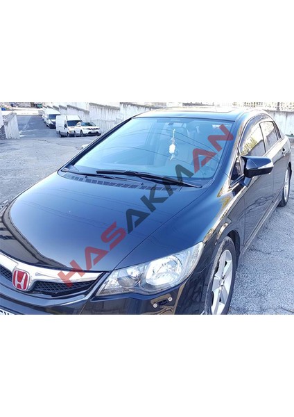 Honda Civic Fd6 Batman Yarasa Ayna Kapağı Piano Black 2006 2007 2008 2009 2010 2011