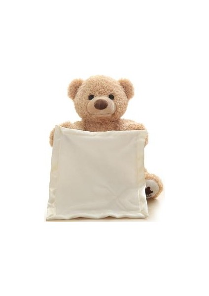 30 cm Teddy Bear Play Peluş Gizle Elektrikli Müzik Çocuk Bebek (Yurt Dışından)