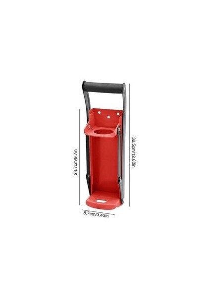 500ML / 16.9oz Can Kırıcı Uzay Tasarrufu Conss Kauçuk Kolu Demir Kokteyl Açacağı Şişe Açıcı Araçları Mutfak Aksesuarları | Açıcılar Kırmızı (Yurt Dışından) fiyatları