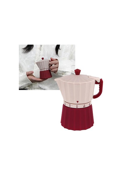 1 Adet Moka Pot Tasarımı Tımeper Sağlayıcı Mekanik Tımer Clockwork Zamanlayıcı Çalışma Işleri Pişirme Için Çok Yönlü Zaman Yöneticisi Kahverengi | Mutfak Zamanlayıcıları (Yurt Dışından)