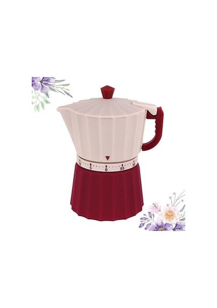 1 Adet Moka Pot Tasarımı Tımeper Sağlayıcı Mekanik Tımer Clockwork Zamanlayıcı Çalışma Işleri Pişirme Için Çok Yönlü Zaman Yöneticisi Kahverengi | Mutfak Zamanlayıcıları (Yurt Dışından)
