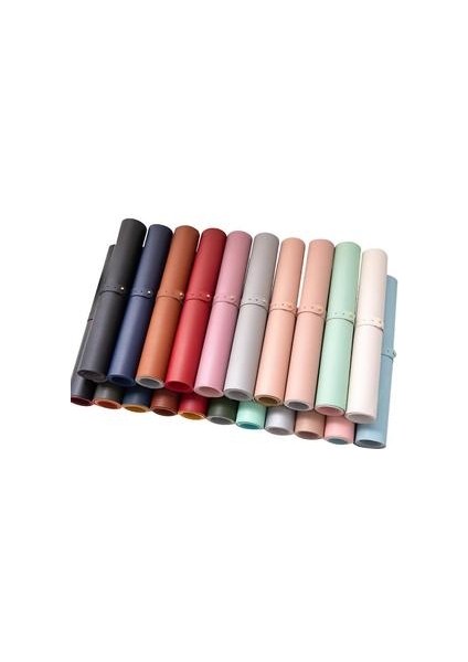 Masa Koruyucusu Mat - Çift Yan Pu Deri Masalı Mat Büyük Fare Pad (Kahve)( Yurt Dışından ) fiyatları