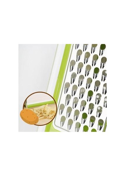 Paslanmaz Çelik Planya Çok Fonksiyonlu Peel Kesici Meyve Zencefil Sarımsak Taze Pişirme Mutfak Gadget Grater | Graters (Yurt Dışından)