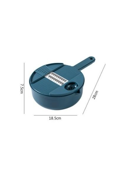 1 Adet Çok Fonksiyonlu Sebze Kıyıcı Havuç Patates Patates Taze Kesim Mutfak Için Rendelenmiş Sarımsak Baskı Gadget'ları | Graters (Yurt Dışından)