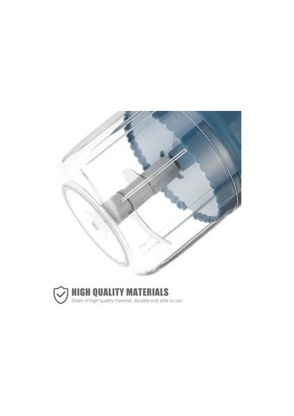 1 Takım 100 ml Taşınabilir Elektrikli Sarımsak Kıyma Ev Mutfak Sarımsak Kıyıcı (Yurt Dışından)