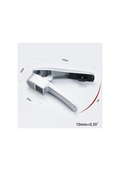 Çok Işlevli 2 In 1 Alüminyum Alaşım Sarımsak Baskı Crusher Basın Dilimleyici Kıyma Profesyonel Mutfak Öğütücü Sıkacağı Aracı (Yurt Dışından)