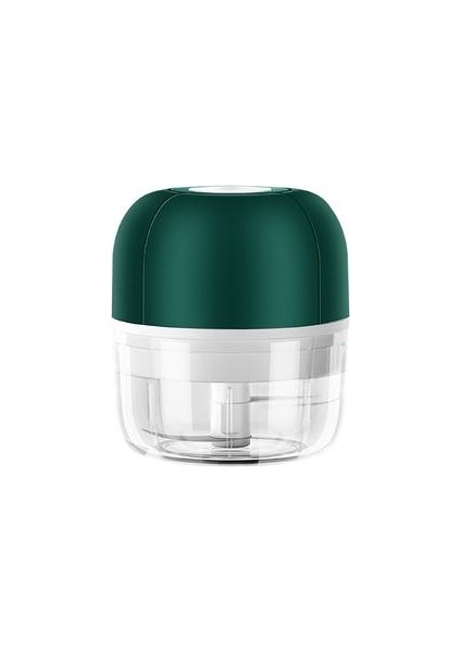 100 ml Mini USB Elektrikli Sarımsak Masher Sağlam Basın Kıyma Sebze Biber Yemindirmek Gıda Chopper Mutfak Aletleri Yeşil (Yurt Dışından)