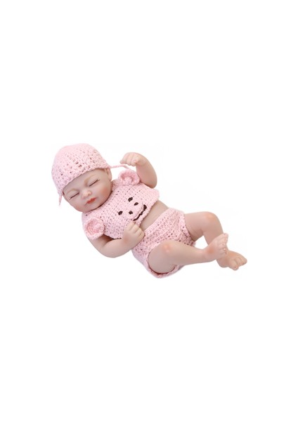 Yenidoğan Oyuncak Bebek 26cm - Pembe (Yurt Dışından)