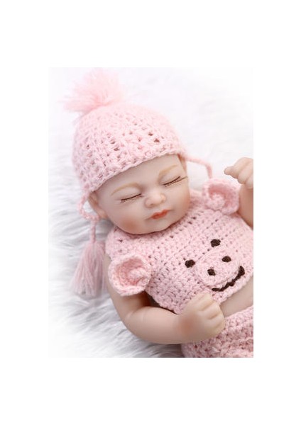 Yenidoğan Oyuncak Bebek 26cm - Pembe (Yurt Dışından)