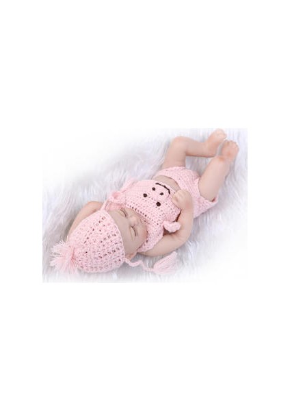 Yenidoğan Oyuncak Bebek 26cm - Pembe (Yurt Dışından)