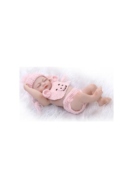 Yenidoğan Oyuncak Bebek 26cm - Pembe (Yurt Dışından)
