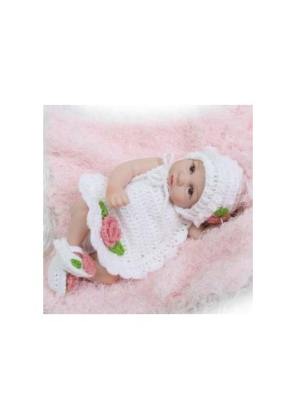 Oyuncak Bebek 28cm - Beyaz (Yurt Dışından)