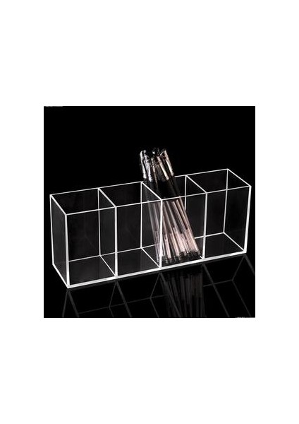 1 Adet Masaüstü Kalem Tutucu Akrilik Fırça Pot Makyaj Fırça Kutusu Masaüstü Organizatör Depolama Ofis Yatak Odası Için | Saklama Kutuları ve bidon( Yurt Dışından ) fiyatları