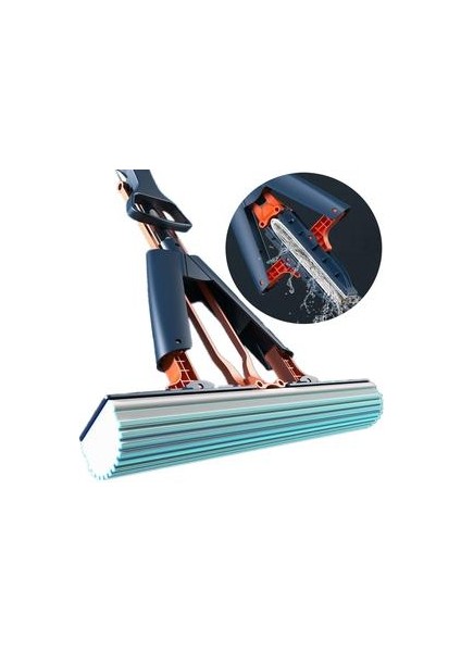 Ev Tembel El-Yıkama Sünger Paspas Su Emici Mopping Paspas Yarım Katlanır Kauçuk Pamuk Paspas Islak ve Kuru Paspas( Yurt Dışından )