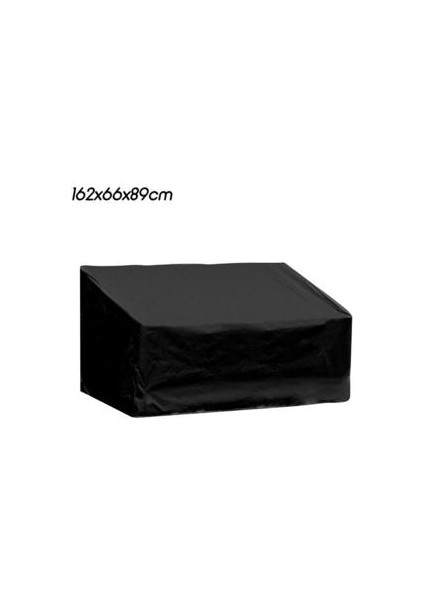 (162X66X89 Cm) Ağır 2-4 Kişilik Su Geçirmez Bahçe Tezgah Mobilya Koltuk Örtüsü Karşıtı Hava Tozu( Yurt Dışından )(Yurt Dışından)