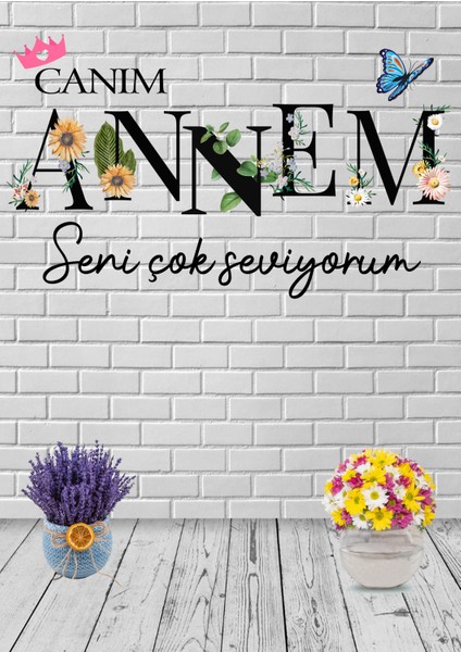 Anneler Günü Brandası Arka Fon