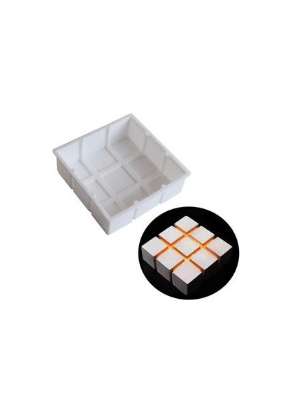 3D Geometrik Silikon Kalıp (Yurt Dışından)