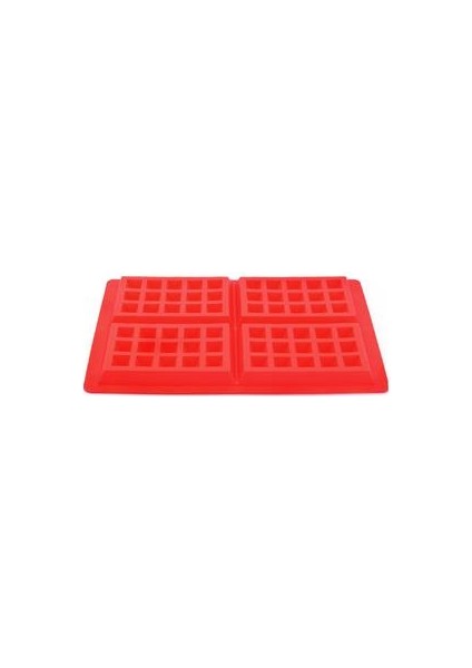 LIFE83 Silikon Waffle Çikolata Pan Silikon Kalıp Pişirme Kek Kurabiye Kalıbı (Yurt Dışından)