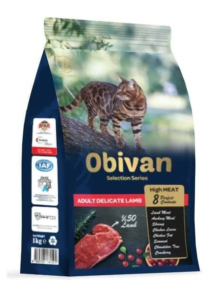 Low Grain Delicate Kuzulu Kedi Maması 1 kg x 6 Adet