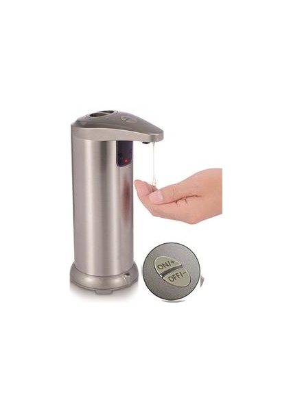 Otomatik Sabunluk Pompası Kızılötesi Algılama Paslanmaz Çelik Sıvı Sabunluk Şampuan Dağıtıcı Banyo Sıvı Köpük Pompası Sıvı Sabunluk (Yurt Dışından)