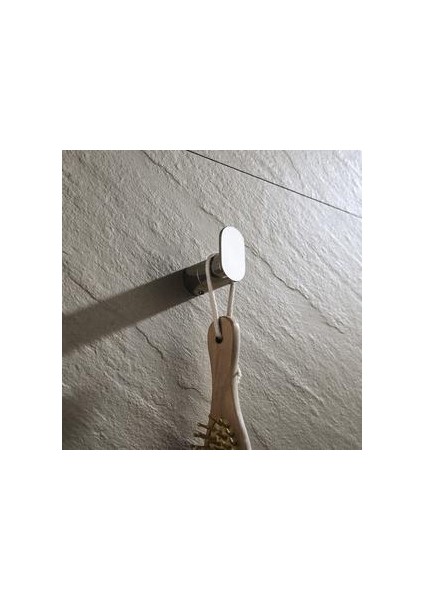 Paslanmaz Çelik Yuvarlak Duvara Monte Havlu Yüzük Robe Kanca Kapı Askı Ceket Bez Kanca Robe Hooks (Yurt Dışından)