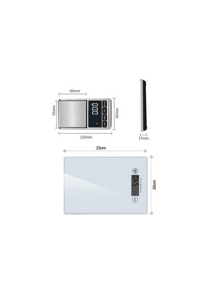 Elektronik Takı Ölçeği Gram Ölçeği 100G / 0.01 (Yurt Dışından)