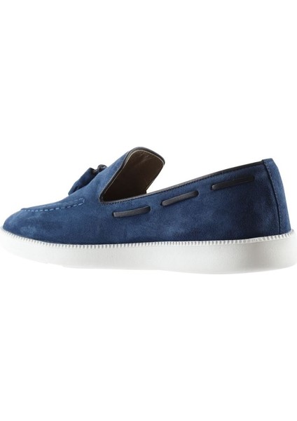 Mavi Süet Erkek Günlük Ayakkabı fırsatları
