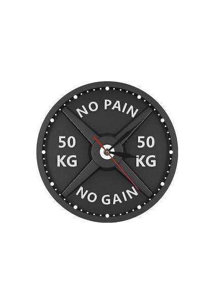 Spor Fitness Vücut Geliştirme Akrilik Duvar Saati (Yurt Dışından)