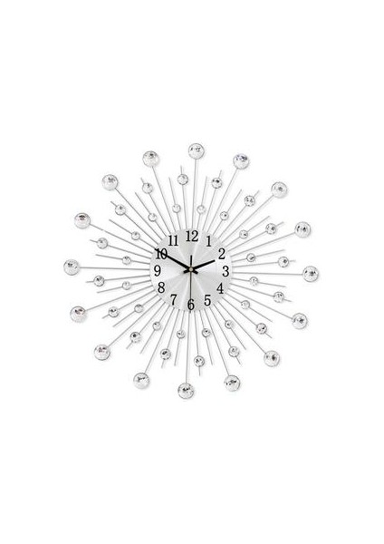 Gypsophila Elmas Moda Duvar Saati Ferforje Saat Avrupa Tarzı Yaratıcı Dekorasyon Saat Vintage Metal Sanat Duvar Clockwall Saatler (Yurt Dışından)