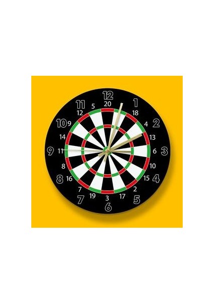 Oyunu Dart Kurulu Akrilik Bar Oturma Odası Dekorasyon Duvar Saati (Yurt Dışından)