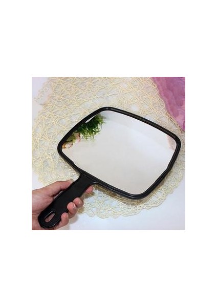 El Ayna Tüm Yuvarlak Makyaj Aynası Kozmetik El Bayanlar Için Ayna Büyüteç Ayna Beauty Dresser Kuaför Kuaförlük | Makyaj Aynaları Siyah (Yurt Dışından) fiyatları