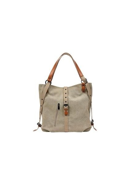 35 cm Didablear Marka Tuval Tote Kadın Kadın Tasarımcı Büyük Kapasiteli Eğlence Büyük Seyahat Ları Bolsas Bej Çanta (Yurt Dışından)