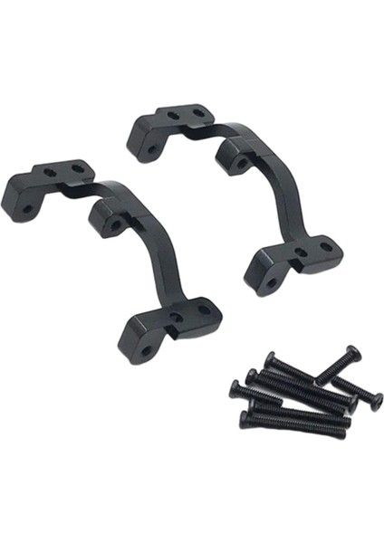 Rc Araba Yükseltme Parçaları Metal Çekme Çubuk Temel Koltuk Wpl C14 C24 C34 B14 B24 Siyah Renk (Yurt Dışından)