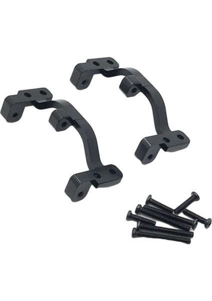 Rc Araba Yükseltme Parçaları Metal Çekme Çubuk Temel Koltuk Wpl C14 C24 C34 B14 B24 Siyah Renk (Yurt Dışından)