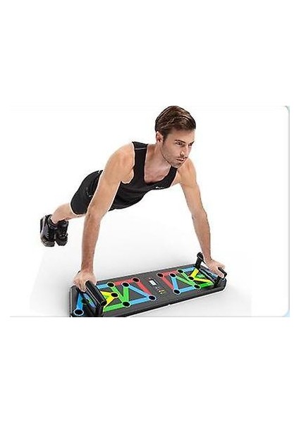 Ev Egzersizleri Için Push Up Board Egzersiz Ekipmanı Taşınabilir Push Up Bar Standı Grup1 (Yurt Dışından)
