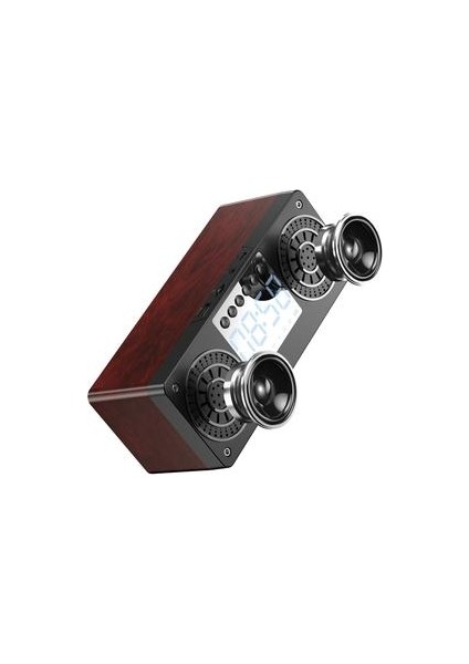 Kahverengi Stereo Subwoofer Bluetooth Hoparlör Fm Radyo Taşınabilir Hoparlör Mp3 Oyun (Yurt Dışından) fiyatları