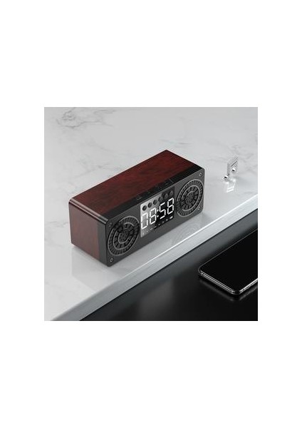 Kahverengi Stereo Subwoofer Bluetooth Hoparlör Fm Radyo Taşınabilir Hoparlör Mp3 Oyun (Yurt Dışından) modelleri