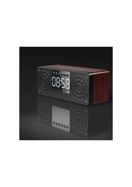 Kahverengi Stereo Subwoofer Bluetooth Hoparlör Fm Radyo Taşınabilir Hoparlör Mp3 Oyun (Yurt Dışından) fırsatları