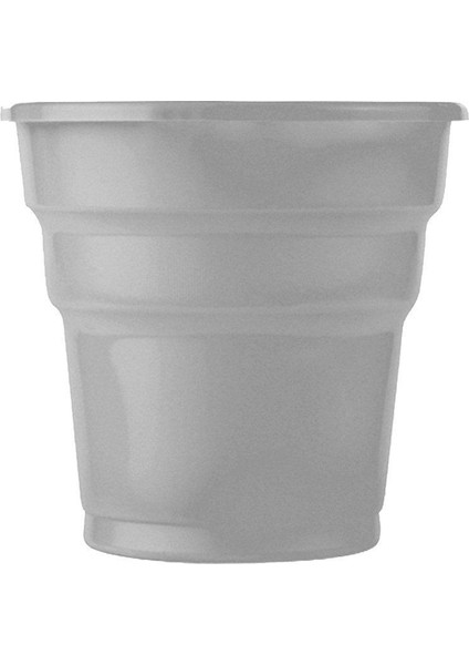Gümüş Plastik Kullan At Doğum Günü Tabak Bardak Çatal Peçete