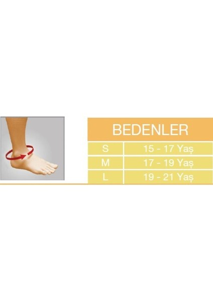 Malleol Destekli Ayak Bilekliği
