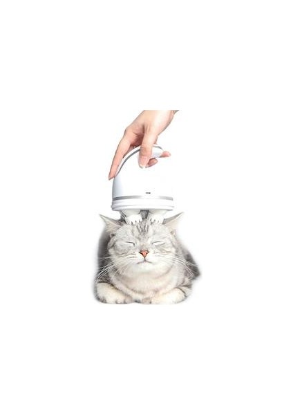 Elektrikli Kedi Oyuncak Pet Başkanı Masaj Kediler El Masaj Fırçası Otomatik Bakım Araçları Derin Doku Stres Yayın Için Yoğurma | Kedi Oyuncakları (Yurt Dışından)