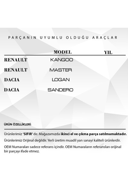 Renault Megane,clio, 19, Dacia Logan Için Tavan Anten Çubuğu - 60 cm