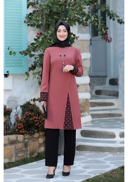 Asya Tunik Pantolon Ikili Takım