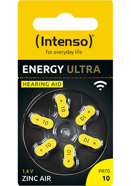 Energy Ultra Hearing Aid A10 6 Adet