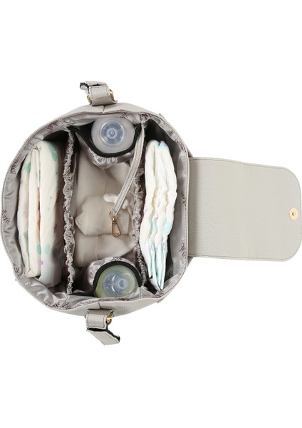 Bebek Arabası Organizer Çantası Buz Grisi