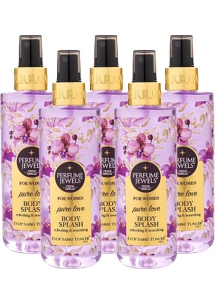 Pj Body Splash Pure Love 250 ml x 5