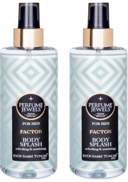 Body Splash Factor 250 ml x 2