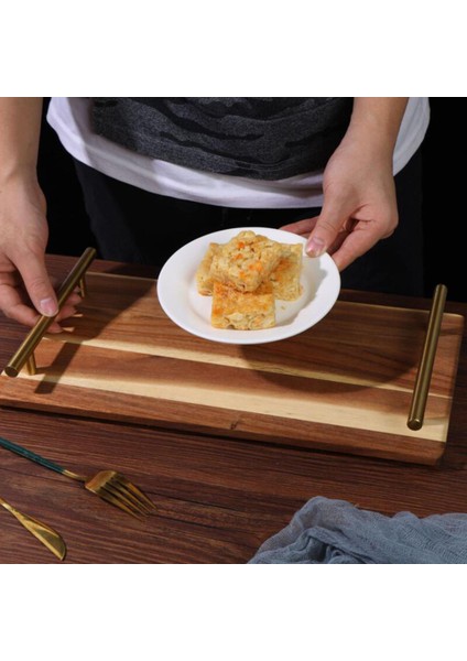 Akasya Ahşap Snack Tepsi (Yurt Dışından) fırsatları