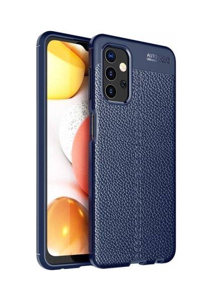 Samsung Galaxy A23 Kılıf Silikon Niss Deri Görünümlü+Temperli Cam